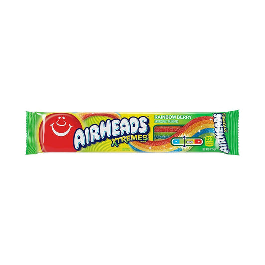 Airheads Xtremes Sour Belts Rainbow - 2oz