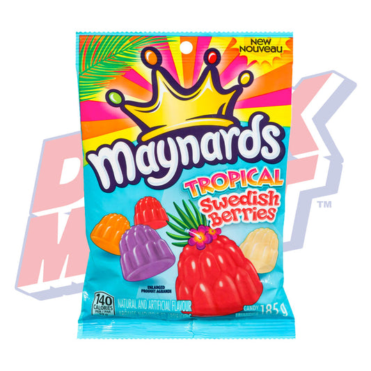 Maynards Tropical Swedish Berries - 154g