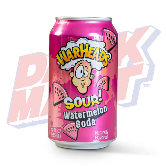 Warheads Sour Watermelon Soda - 355ml