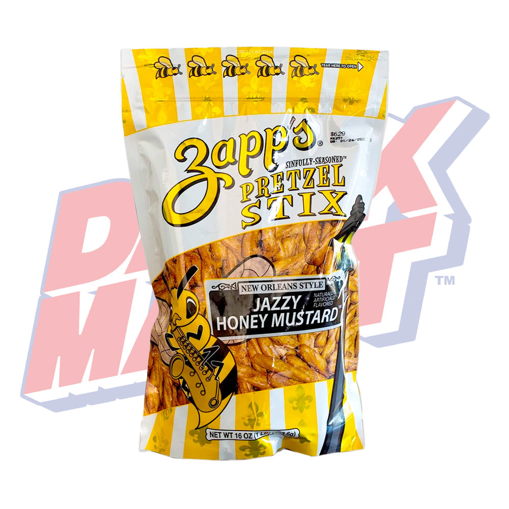 Zapps Pretzel Sticks Honey Mustard - 5oz